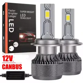 Lampu LED Mobil H11 Headlight 130Watt/ 12V, Super Terang, Nyala Putih