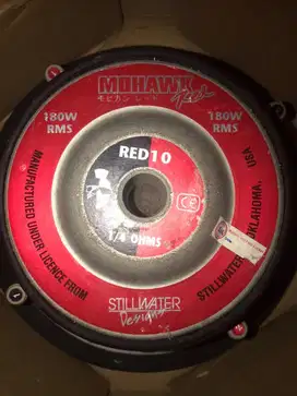 Sepaker sub mohawk red10 original