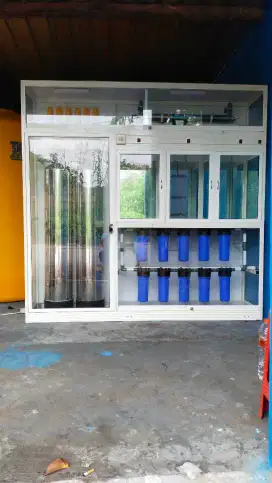 Mesin depo air isi ulang bio
