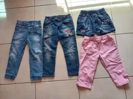 Celana anak size 4-5tahun (isi 4pc)