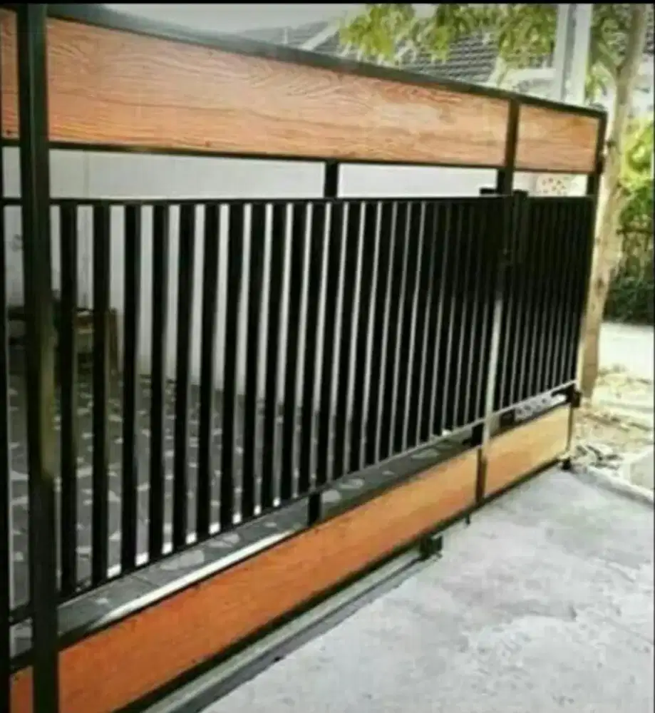 Pintu pagar murah jogja