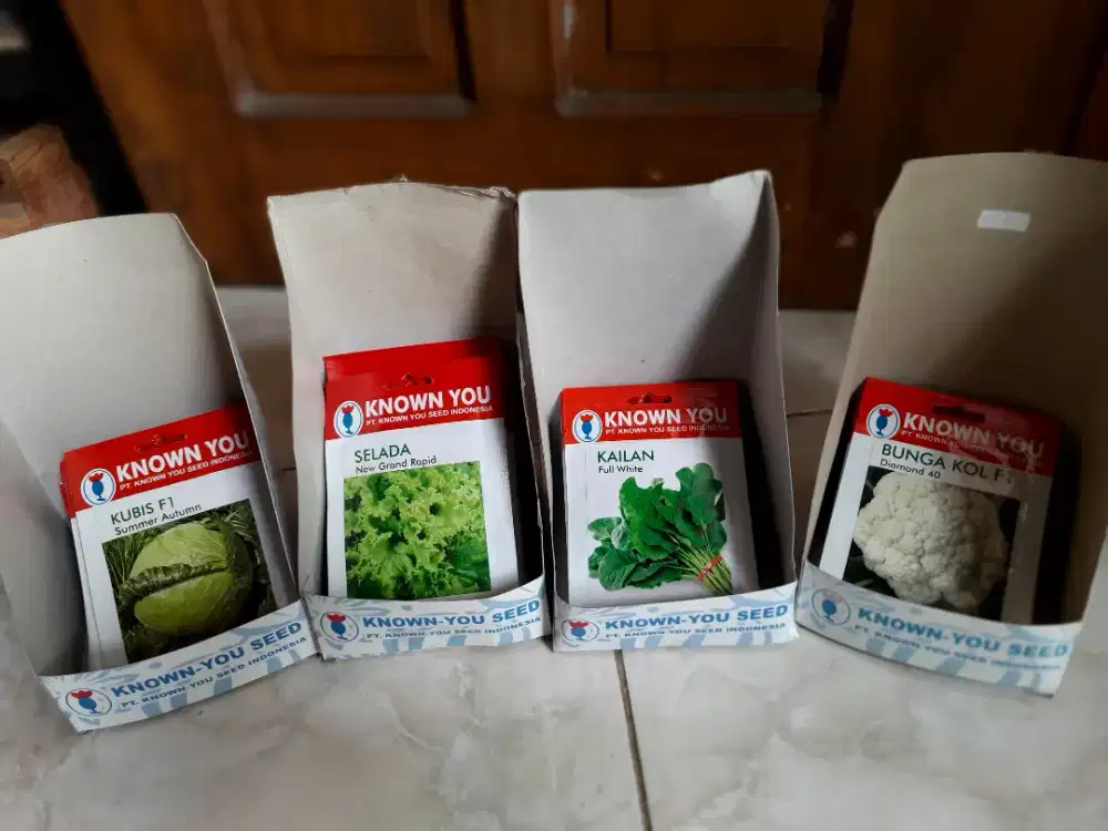 Benih Known You Seeds, NDS, & Impor Hidroponik dll