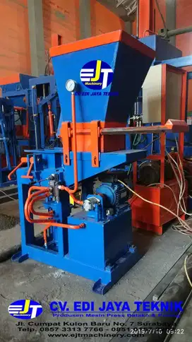 MESIN PRESS BATA INTERLOCK