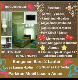 RN Syariah Guest House bisa Harian / mingguan/bulanan