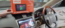 Pemasangan head unit android orca 10 inci di Toyota Camry ram 2 per 32