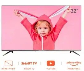 Coocaa smartTV 32 inch digital baru plus breket sak masange