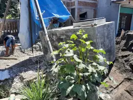 Bak tandon air beton cor
