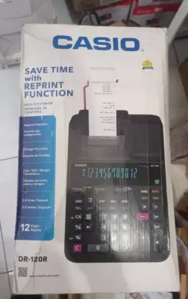 Kalkulator Struk Print Casio Calculator Printer Bon Nota bill