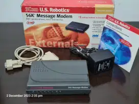 Modem Vintage 3 Com US Robotic 56K