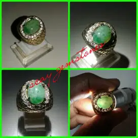 Natural batu cincin akik sudar kantoran