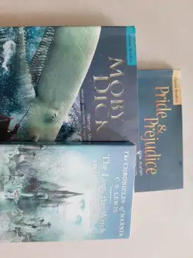 MOBY DICK Tom sawyer Narnia Buku novel anak remaja BAHASA INGGRIS