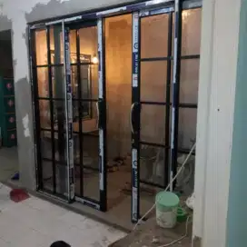 Pasang Kusen pintu jendela aluminium