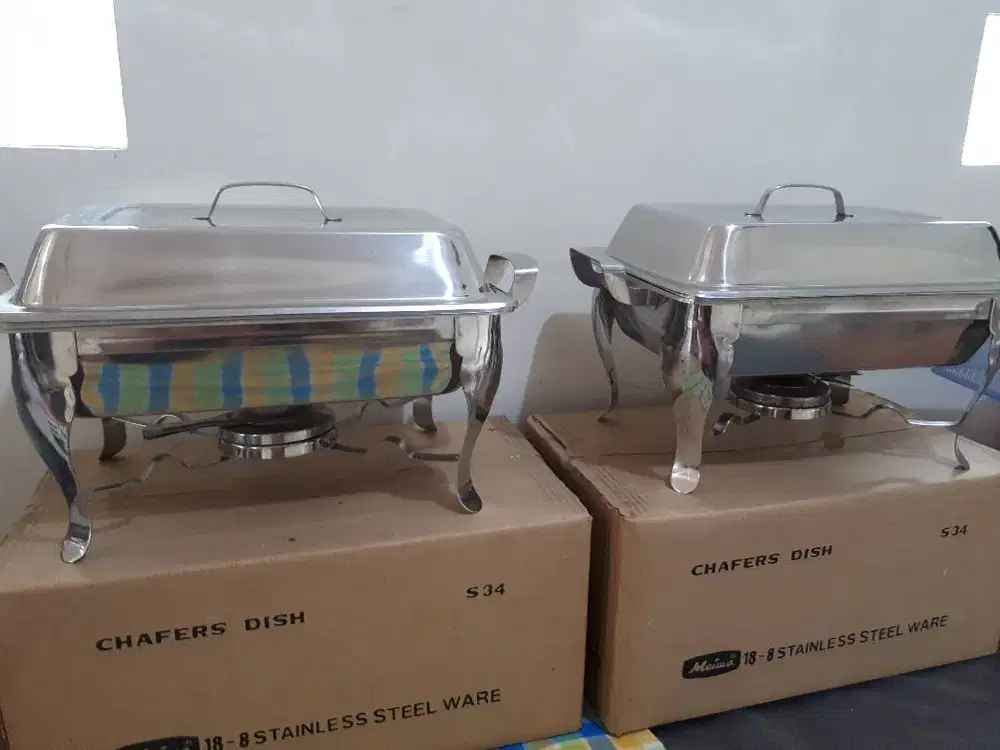 Meiwa Chafers Dish (P101)  2 SET Food Warmer Penghangat Makanan Murah