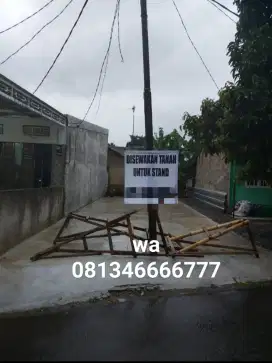 Dijual tanah strategis bisa buat usaha