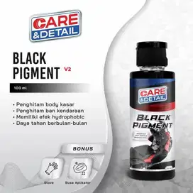 (Black Pigment) Trim Restorer Penghitam Plastik Body Motor / Mobil