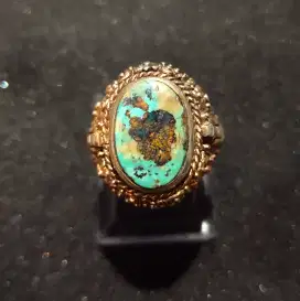 CINCIN PIRUS PERSIA MOTIF GAMBAR ABSTRAK BUAH