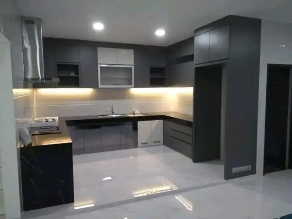 KITCHEN SET MINIMALIS COSTUM TERBARU