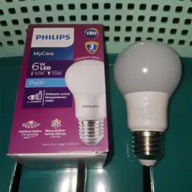 Lampu philips led 6 watt baru