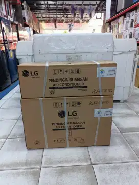 AC LG 1/2PK BARANG BARU GARANSI RESMI PABRIK HARGA BERIKUT PASANG