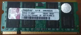 Kingston KVR667D2S5 SODIMM DDR2 2GB 667 MHz PC2-5300 laptop notebook