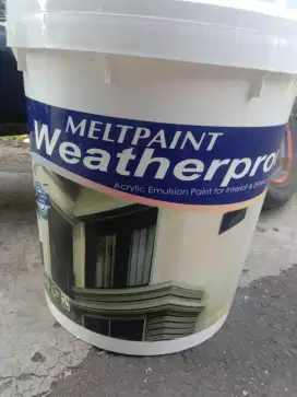 Cat tembok weatherproof 20kg meltpait pesan antar .