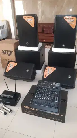 1 set sound active dasyat! Hrg gila no huper beta3 mackie yamaha proe