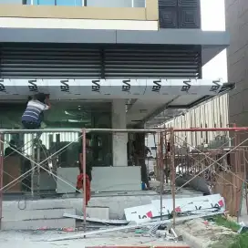 #1 Gypsum Bandar Lampung PVC Tukang Plafon ACP Partisi Aluminium Kusen