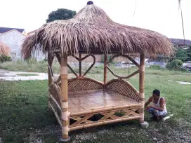 Gubuk saung lesehan gazebo pondok berkwalitas