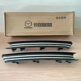1 SET FRONT BUMPER LOWER SIDE GRILLE BLACK CHROME FOR MAZDA CX-5 ORI