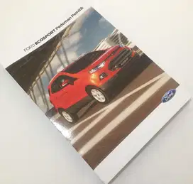 Book Manual Repro Ori Ford Eco Sport 2011 - 2017 Condition Baru