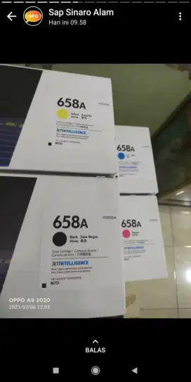 Toner LaserJet 658a