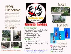 Kolam koi bandung