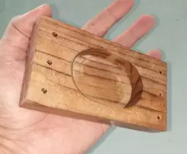 Asbak kayu jati tempat abu rokok