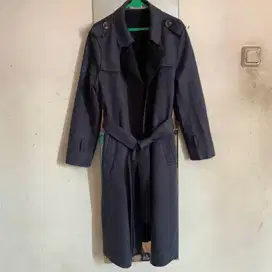 Coat winter wanita biru dongker