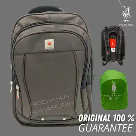 TAS PUNGUNG RANSEL BACKPACK POLO CLASSIC 1903 MURAH ROCHMAN KAHARUDIN