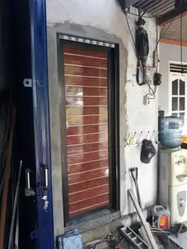 Pintu kamar mandi kusen alumunium pvc