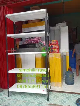 Rak besi siku rak toko serbaguna