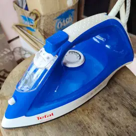 Tefal Steam Iron Power 2,000 Watt Model FV1525 Blue/ Setrika Uap TEFAL