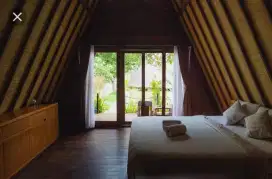 Rumah kayu rumah segitiga 007