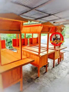 GEROBAK MIE AYAM BAKSO , GEROBAK BOOTH SATE TAICHAN , GEROBAK MIE AYAM
