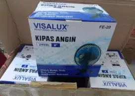 Kipas Angin Jepit 8 Inch / FAN 8 Jepit 24 Volt DC