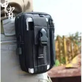 NEW tas samping tas pinggang hp hitam
