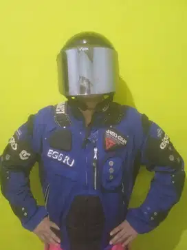 Jaket kiss racing motor sport original