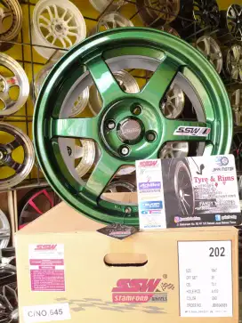 Velg TE37 r16 4x114 lbr7 et38 by SSW thailand