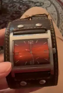 Guess watch 2005 brown leather ORI