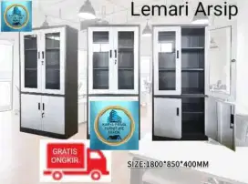 Lemari Arsip Dokumen 1.650.000 kuat awet baru free ongkir pasang COD