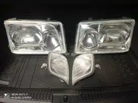 Headlight & Sidelight Original Mercedes-Benz W124 E400/E500.