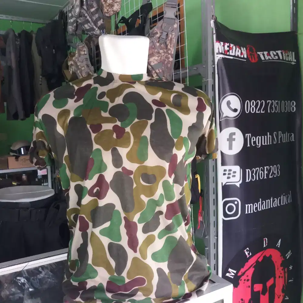 Kaus Dalaman Loreng Tentara (MEDAN TACTICAL STORE)