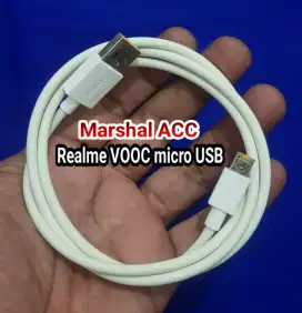 Kabel data ORI Bekas Realme 2/3pro VOOC micro USB Siap Pake