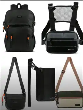 Tas Ransel, Selempang, Hanging Walet, Chest Bag BuffBack&Pushop